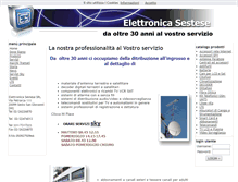 Tablet Screenshot of elettronicasestese.com